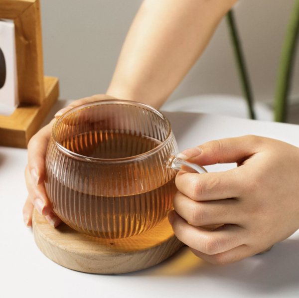 380ML Borosilicate Pumpkin Shaped Glass Mug – Creative Heat-Resistant Cup for Coffee, Juice, Milk, Tea & Matcha - Image 2