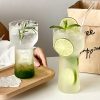 400ML / 500ML INS Style Borosilicate Torch Shape Glass Mug – Heat-Resistant Clear Cup for Coffee, Milk, Juice, Matcha & Daily Drinks - Image 2