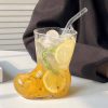 400ML Borosilicate Boot Shaped Glass Cup – Creative Heat-Resistant Mug for Coffee, Milk, Juice & More - Image 2