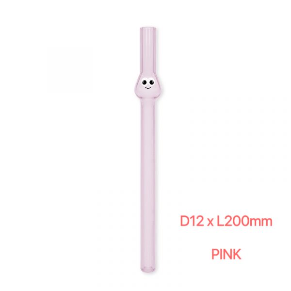 Adorable Big-Eye Glass Straws – Reusable,  High Borosilicate, Colorful & Instagram-Worthy - Image 7