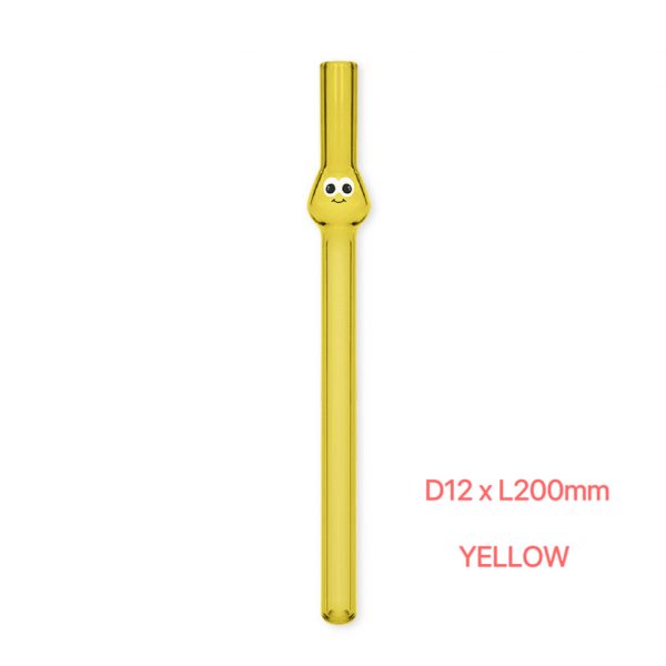 Adorable Big-Eye Glass Straws – Reusable,  High Borosilicate, Colorful & Instagram-Worthy - Image 11