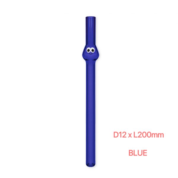 Adorable Big-Eye Glass Straws – Reusable,  High Borosilicate, Colorful & Instagram-Worthy - Image 13