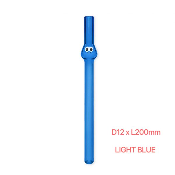 Adorable Big-Eye Glass Straws – Reusable,  High Borosilicate, Colorful & Instagram-Worthy - Image 15