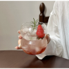 Cute Borosilicate Glass Creative Cup 380ML/550ML – Heat-Resistant Coffee, Milk, Juice Mug for Home & Office - Image 3