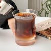 350ML Borosilicate Glass Coffee Mug – Heat-Resistant Clear Cup for Tea, Matcha, Juice & Daily Beverages - Image 3