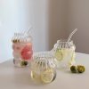 410–860ML INS Style Borosilicate large Glass Cup – Capacity Heat-Resistant Mug for Coffee, Juice, Tea & Cold Drinks - Image 2
