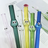 Adorable Big-Eye Glass Straws – Reusable,  High Borosilicate, Colorful & Instagram-Worthy - Image 5