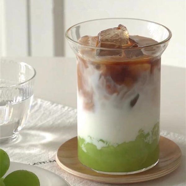350ML Borosilicate Glass Coffee Mug – Heat-Resistant Clear Cup for Tea, Matcha, Juice & Daily Beverages - Image 5