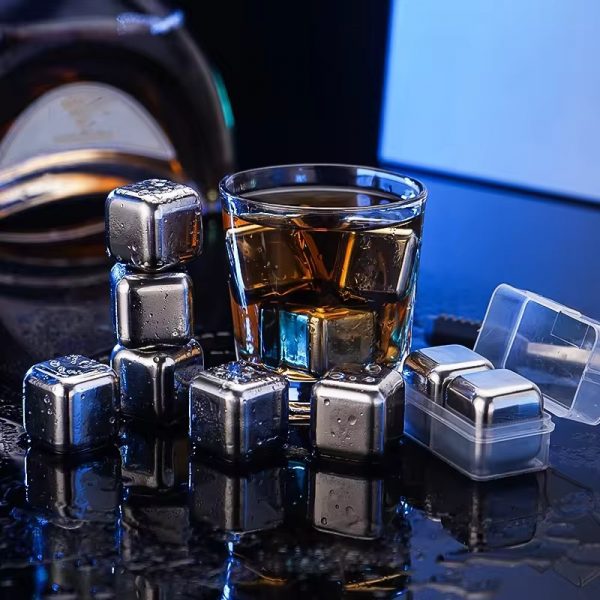 Reusable 304 Stainless Steel Ice Cubes