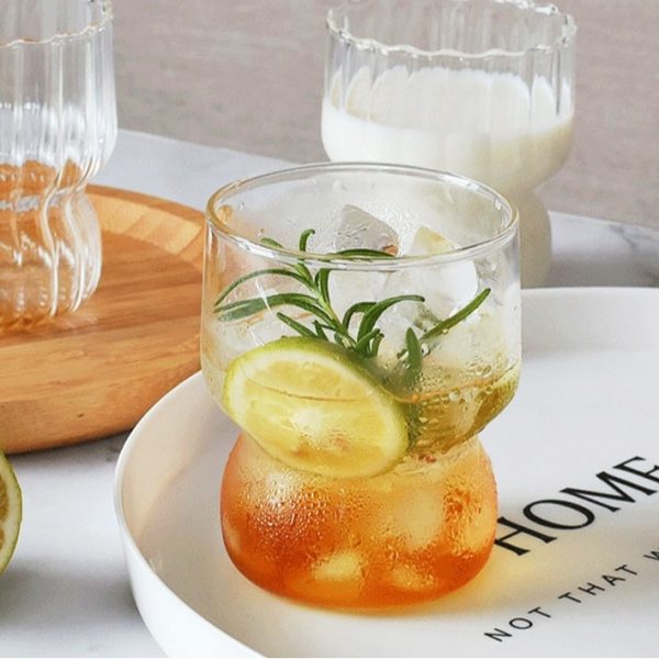 260ML Lovely Flower Borosilicate Glass Cup – Ideal for Breakfast, Matcha, Desserts, Ice Cream & Hot or Cold Drinks - Image 6