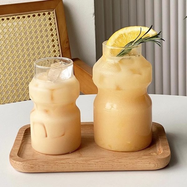 260ML/420ML High Borosilicate Yakult Style Glass Cup – Cute Mug for Matcha, Juice, Cocktails & Iced Drinks - Image 5