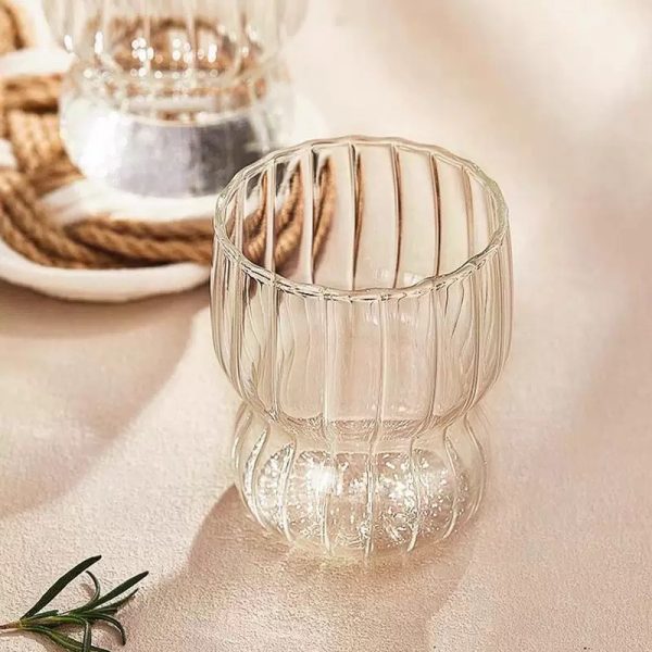 260ML Lovely Flower Borosilicate Glass Cup – Ideal for Breakfast, Matcha, Desserts, Ice Cream & Hot or Cold Drinks - Image 7
