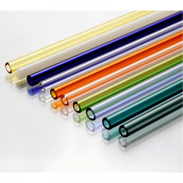 Classic 8*200mm Borosilicate Glass Straight Straws Reusable Eco -Friendly & Durable Drinking Straws - Image 4