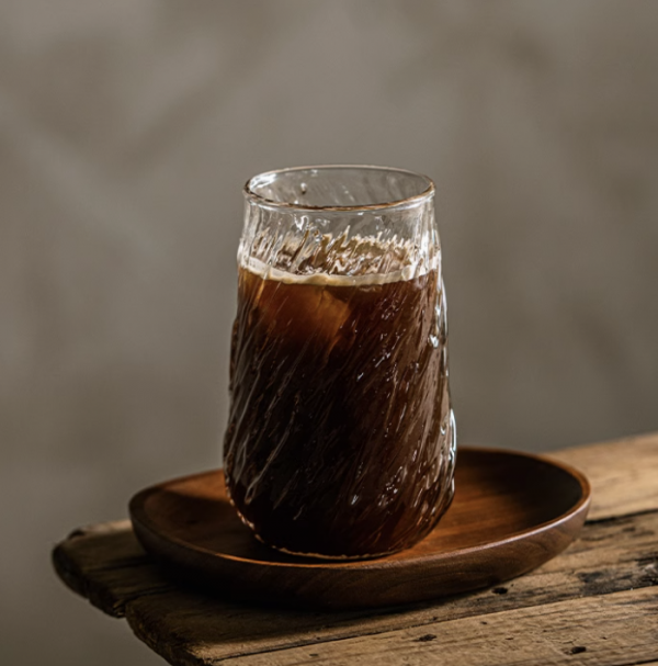 400ML Heat-Resistant Borosilicate Glass Mug – Ice Patterned Cup for Matcha, Juice, Coffee, and More - Image 9